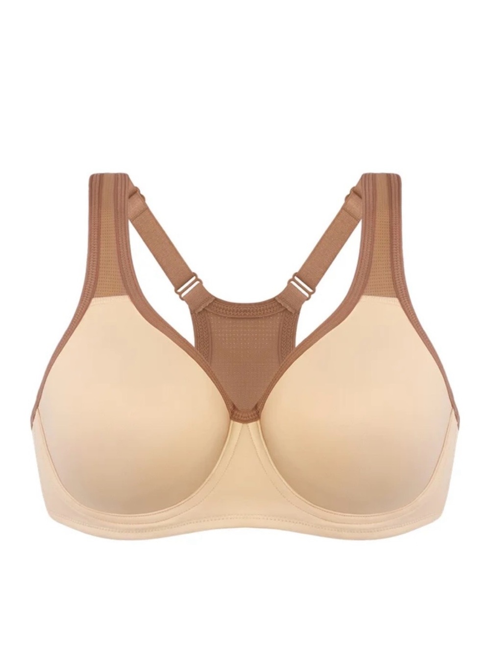 Hsia ComfyArc Unlined Outside Underwire Racerback Sports Bra - Sz 36G